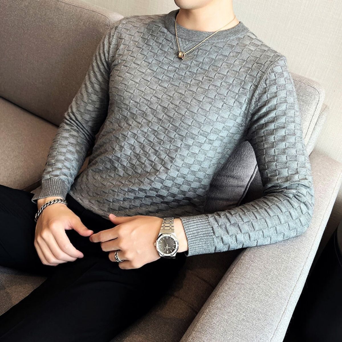 Gallano Premium Pattern Sweater