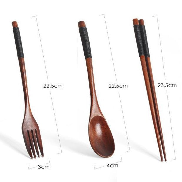 Sileo - Handcrafted Wooden Tableware Set