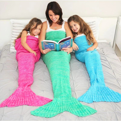 Cuddle Tail - Mermaid Blanket