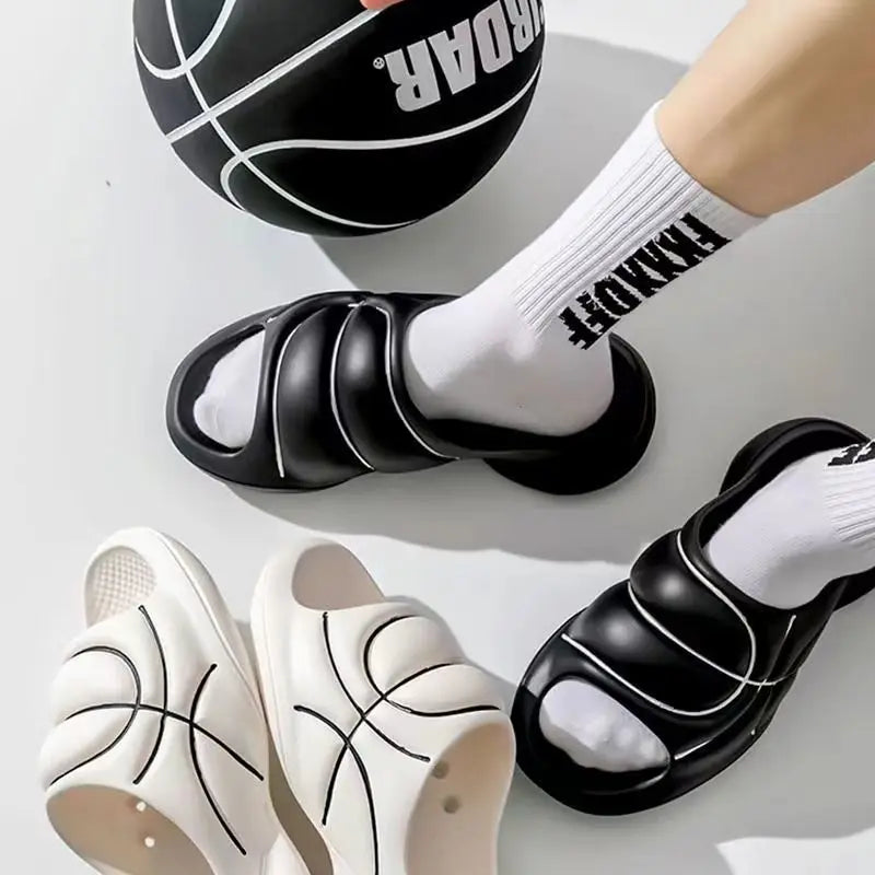 Slam Basketball Slide Slippers