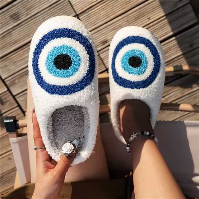 Evil Eye Comfort Slippers